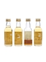 Assorted Highland Single Malts The Whisky Connoisseur 4 x Miniature