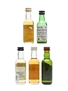 5 x Blended Scotch Whisky Miniature 