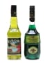 Bols Kiwi & Marie Brizard Creme De Menthe  2 x 70cl