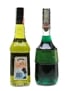 Bols Kiwi & Marie Brizard Creme De Menthe  2 x 70cl