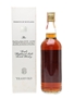 Macallan 8 Year Old Bottled 1970s - Rinaldi 75cl / 43%