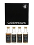 Cadenhead’s Blue Set Bottled 1980s - Convalmore, Inverleven, Miltonduff, Tullibardine 4 x 5cl / 46%