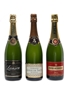 Piper Heidsieck, Lanson & Louis De Sacy Non Vintage Champagnes 3 x 75cl / 12%