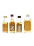 Chivas Regal, Haig & Seagram's 100 Pipers Bottled 1970s-1980s 4 x 5cl