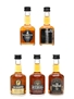 Bourbon Heritage Collection George Dickel, IW Harper, Old Charter, Old Fitzgerald, WL Weller 5 x 5cl