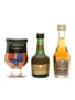 Caussade, Courvoisier & Martell Armagnac & Cognac 3 x 3cl-5cl / 40%