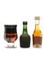 Caussade, Courvoisier & Martell Armagnac & Cognac 3 x 3cl-5cl / 40%