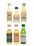 Assorted Single Malt Scotch Whisky AnCnoc, Deanston, Glenturret, Miltonduff, Old Pulteney, Tullibardine 6 x 5cl / 40%