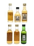 Assorted Single Malt Scotch Whisky AnCnoc, Deanston, Glenturret, Miltonduff, Old Pulteney, Tullibardine 6 x 5cl / 40%