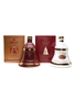 Bell's Ceramic Decanters Christmas 1999 & 2000 2 x 70cl / 40%