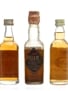 Korean & Thai Whisky Gilbert (Jim Beam), Valley 9, Tara 3 x 5cl-6cl