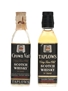 Taplows Very Fine & Crown Vat Very Fine Bottled 1960s-1970s 2 x 5cl / 40%