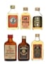 Assorted Blended Scotch Whisky Bottled 1960s-1970s - Nelson's, Old Royal, Pigeon Blend, Queen Margaret 6 x 3.9cl-5cl