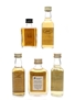 Assorted Malt Scotch Whisky Calchou, Islay, D-Day, Speyside, Signatory 5 x 5cl