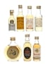 Assorted Blended Scotch & Welsh Whisky Old Smuggler, Prince of Wales, Royal Mile, Scots Grey 7 x 3cl-7.1cl