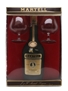 Martell Medaillon VSOP Glasses Set Bottled 1980s 70cl / 40%