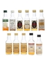 Assorted Scotch Whisky inc. Lochside 31yo 11 x Miniatures