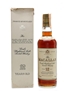 Macallan 12 Year Old Bottled 1980s - Rinaldi 75cl / 43%