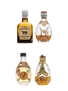 4 x Blended Scotch Whisky Miniatures 