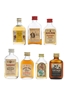 7 x Blended Scotch Whisky Miniatures 