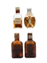 4 x Blended Scotch Whisky Miniatures 