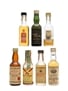 7 x Blended Scotch Whisky Miniatures 