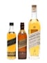 Johnnie Walker Black Label, Gold Label & Rum Cask Finish 3 x 20cl - 50cl