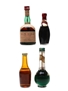 Assorted Liqueurs Beirao, Cusenier, Ramazzotti & Secrestat 4 x 4cl-10cl