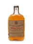 Dewar's White Label Spring Cap Bottled 1940s - Schenley Import 37.5cl / 43.4%