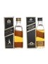 Johnnie Walker Black Label Bottled 1980s 2 x 5cl / 40%