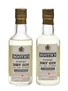 Booth's Finest Dry Gin Bottled 1964 & 1965 2 x 18.9cl / 40%