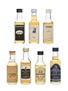 Assorted Single Malt Whisky 7 x Miniature 