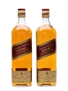 Johnnie Walker Red Label Bottled 1990s 2 x 100cl / 43%