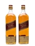 Johnnie Walker Red Label Bottled 1990s 2 x 100cl / 43%