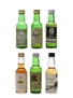 Paisley Whisky Blends Glengarret, Old Barrister, Old Troon, Strathayr & The Three Scotches 6 x 4.7cl-5cl