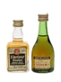 Aberlour Glenlivet 9 & 12 Year Old Bottled 1970s-1980s 4.5cl & 4.7cl