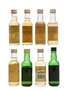 Assorted Blended Scotch Whisky Defender, Golden Cap, Jacobite, Harveys & Wm Maxwell 8 x 5cl