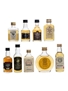 Assorted Blended Scotch Whisky Bennachie, Burberrys, Clan Campbell, Glenfoyle, Glorious, Grendel's & Slaintheva 9 x 3.7cl-5cl