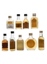 Assorted Blended Scotch Whisky Bennachie, Burberrys, Clan Campbell, Glenfoyle, Glorious, Grendel's & Slaintheva 9 x 3.7cl-5cl