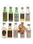 Whiskies Of The World Brodie's, Catto's, Doctors' Special, Highland Mist, John Barr & Robert The Bruce 10 x 4.7cl-5cl