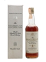 Macallan 8 Year Old Bottled 1980s - Rinaldi 75cl / 43%