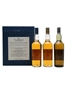 Talisker Gift Set -10, 18 & 25 Year Old Autographed: Sir Ranulph Fiennes, Tom Avery & Dean Richards 3 x 20cl / 45.8%