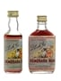 Black Jo Demerara Rum Bottled 1970s - Peter Thomson 2 x 5cl / 40%