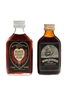 Black Heart & Windjammer Bottled 1970s 2 x 5cl / 40%