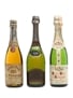 Assorted Marc De Champagne 3 x 70cl 