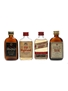 Assorted Blended Scotch Whisky Bottled 1960s 4 x 5cl / 40%