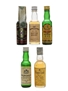 Assorted Blended Scotch Whisky Bottled 1960s-1970s 5 x 3.7cl-4.7cl