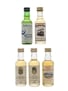 Auchentoshan, Glenturret, Glen Garioch, Loch Lomond & Tullibardine  5 x 5cl