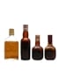 Assorted Scotch Whisky Bottled 1940s - Dunbar's, FOS, Golden Cap & Grants Of St James 4 x 3.8cl-5cl