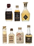 Assorted World Whisky Albany Club, Big Ben, Monde, Red Hills, The Speaker, Wild Cat & White Stag 7 x 3cl-10cl